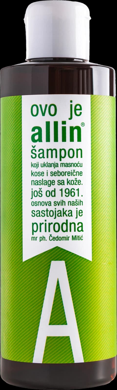 allin® Šampon koji uklanja masnoću kose i seboreične naslage sa kože